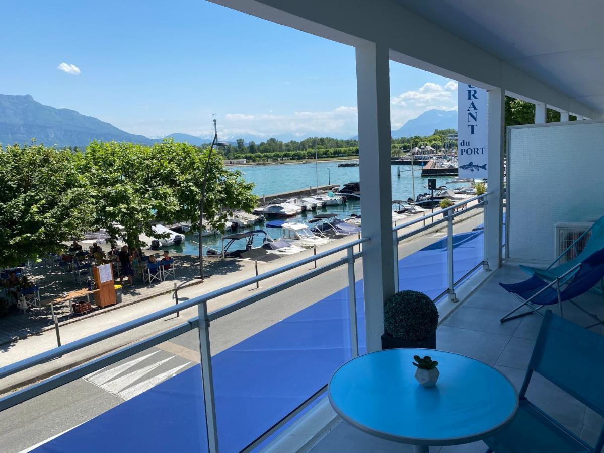 Les Suites Du Port Le Bourget-du-Lac Exterior foto